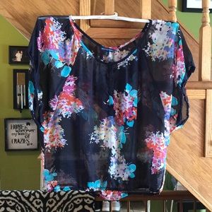 American Eagle Chiffon Shirt